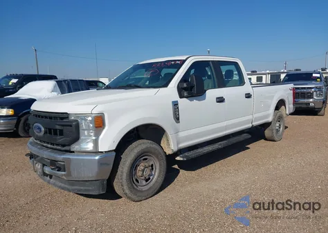 2021 Ford F-250 Xl z USA, uszkodzony, nr VIN 1FT7W2B68MED04521